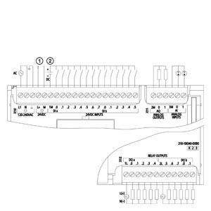 وحدة معالجة مركزية مدمجة CPU 1215C وحدة معالجة مركزية مدمجة AC/DC/rille 6es7215-1bg40-xb0 وحدة معالجة مركزية - Product Image 3