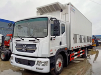 Camion de transport de volailles DFAC D9 à température contrôlée, porte-volailles CLW, liste de prix usine