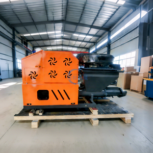 ماكينة رش المونة الأسمنتية عالية الجودة، بخاخ مونة يعمل بالديزل بقوة 4 كيلوواط للجدران الداخلية السكنية - Product Image 4