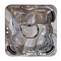 Venta caliente Bañeras al aire libre clásicas Independiente Gran Whirlpool Spa 5 Persona Balboa Hot Tubs