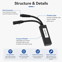 Module de contrôle de vitesse version allemande compatible avec la trottinette électrique MAX G3 D, pièce de rechange Plug and Play