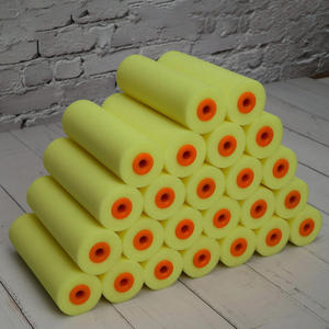 Mini rouleau à peinture professionnel <span class=keywords><strong>pour</strong></span> enfants, qualité industrielle OEM, cadre sans cage de 4 pouces, libération rapide, prévention de la rouille, mousse - Product Image 4