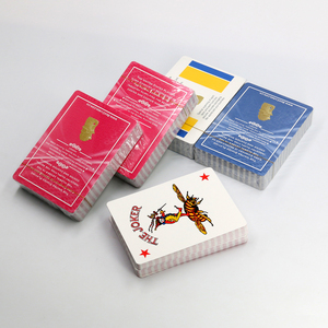 Custom Personalized Playing Cards Blue Red Yellow Decks Glossy Finish Standard Size Poker Cards for Gambling - Product Image 4
