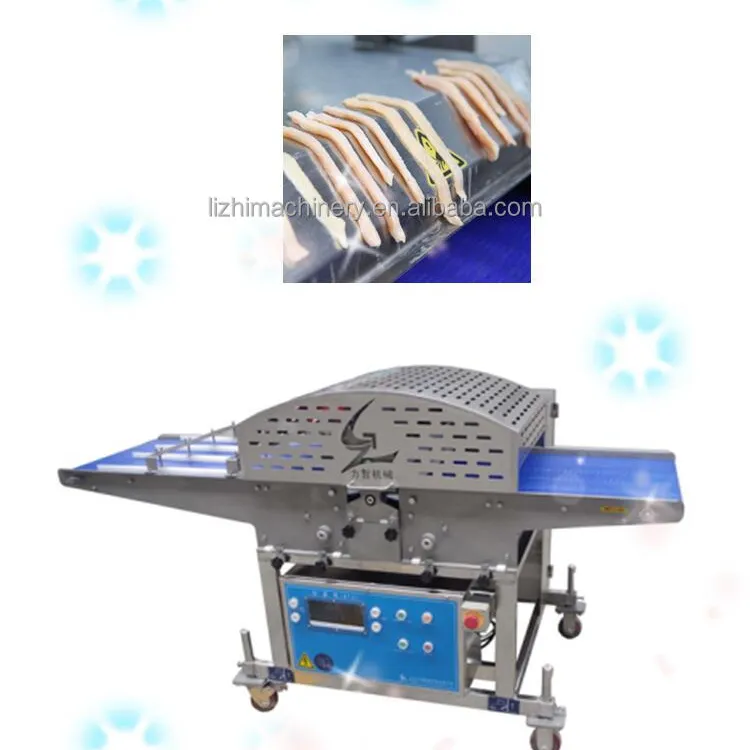 Food Cut Strip Automatic Slicer Electric Butchery Meat Cutting Machine