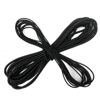 Vente en gros d'usine de corde de bande de sangle élastique en latex PP tissé personnalisé de haute qualité pour les vêtements