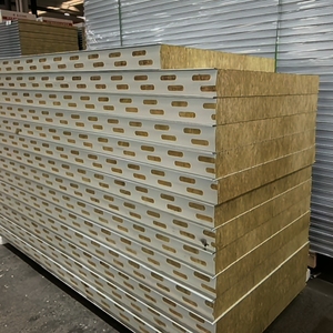 Panneau sandwich en laine de roche, résistant aux hautes températures, ignifuge, <span class=keywords><strong>isolation</strong></span> <span class=keywords><strong>thermique</strong></span> pour <span class=keywords><strong>l</strong></span>'industrie - Product Image 4