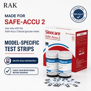 <span class=keywords><strong>Bandelettes</strong></span> de test de glycémie Sinocare Safe Accu2, 50 <span class=keywords><strong>bandelettes</strong></span> + 50 lancettes avec ou <span class=keywords><strong>sans</strong></span> lecteur, MOQ 1 - Product Image 4