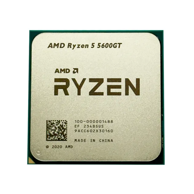 Hot-Selling AMD  5 5600GT 6-Core 12-Thread 3.6GHz Base 4.6GHz Boost 7nm AM4 Unlocked New Tray CPU