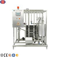 1000L RVS Fruit Sap Pasteurisatie Apparatuur Sap Drank Pasteuriseerder