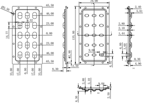 Ilenstech led 광학 렌즈 해결책/옥외 점화를 위한 1 개의 프레넬 렌즈 배열/이차 렌즈에 대하여 15 - Product Image 3