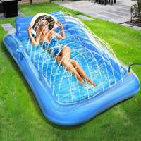Matelas de piscine gonflable durable pour adultes, en PVC, capacité 100 kg, chaise flottante, coussin de bronzage, 200x124 cm, pour la natation
