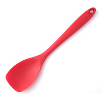 Socan Cuillère à mélanger pour salade résistante aux hautes températures Spatule Grattoir en silicone pour ustensiles de cuisine multifonctionnels