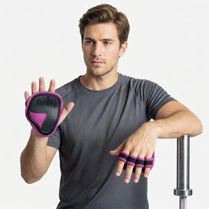Support de poignet unisexe pour la musculation, entraînement en salle de sport, doux, antidérapant, léger, réglable, équipement d'exercice pour la musculation - Product Image 1