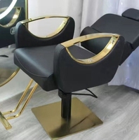 Chaise de salon de coiffure moderne chaise de salon de coiffure chaise de coiffure spéciale tabouret élévateur peut être posé la chaise de coupe de cheveux
