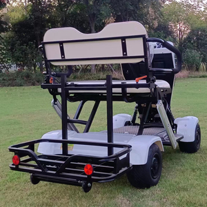 รถกอล์ฟไฟฟ้า 4 ล้อ 2000 วัตต์ ขับเคลื่อนสองที่นั่ง ระยะไกล ราคาโรงงาน พร้อมแบตเตอรี่ 60 โวลต์ โครงเหล็กความแข็งแรงสูง - Product Image 5