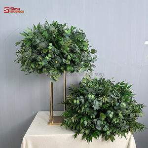 Décoration de mariage, boules florales artificielles, roses rouges en <span class=keywords><strong>soie</strong></span>, jacinthes, centre de table, arrangement floral - Product Image 5