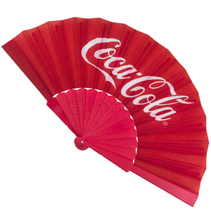 Custom LOGO 23cm PP Summer Wedding Party Holiday Plastic Folding Hand Fan