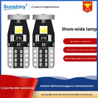 Décodeur de bande lumineuse LED T10 3030 3SMD, remplacement pour éclairage intérieur de voiture, plafonnier, plaque d'immatriculation, coffre, lampe à bagages