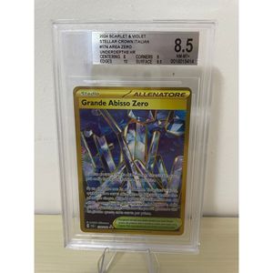 Pour 2024 Scarlet & Violet Star Crown Great Zero Abyss SCR IT 174/142 BGS 8.5 [ITA] Matériau papier durable 10g - Product Image 2