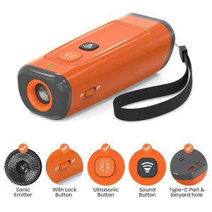 Entraîneur canin ultrasonique multifonction portable 15-30KHz pour équipement d'entraînement des animaux de compagnie - Product Image 4