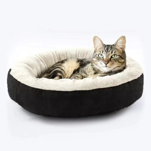 เตียงนอนสัตว์เลี้ยงแบบออร์โธปิดิกส์สุดหรู Cozy Cuddler ผ้าอ๊อกซ์ฟอร์ด พร้อมผ้าห่มคลุมศีรษะ อุ่นสบาย ซักได้ กันน้ำ กันสิ่งสกปรก รูปทรงถ้ำ สำหรับสัตว์เลี้ยงขนาดเล็ก เหมาะสำหรับการเดินทาง - Product Image 5