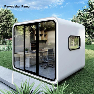 Kawagebo Kamp Mini Outdoor Luxury Detachable Prefab Apple Pods Cabins Office / Coffe Shop/ Minimart / Mobile <strong>Container</strong> House - Product Image 2