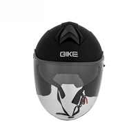 Casque de moto certifié Style, demi-casque en ABS léger pour adultes, casque demi-face rétro pour cruiser, scooter, chopper
