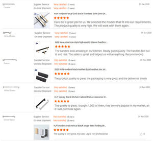 HJY Boutons et boutons modernes en métal zingué en <span class=keywords><strong>cuir</strong></span> PU pour tiroirs, armoires de salle de bains, armoires et armoires - Product Image 6