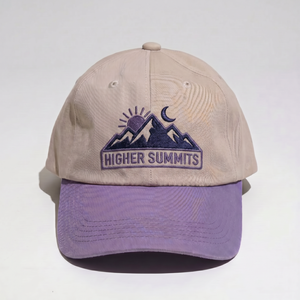 OEM Custom 6 Panel Flat Embroidery Logo Baseball Caps Cotton Unstructured Dad <b>Hats</b> - Product Image 3