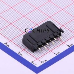 M3025V-1x6P Wire-to-Board Pin Header Through hole Component (THT),P=3mm Connector 1x6P 3mm Through Hole 6P - Product Image 2