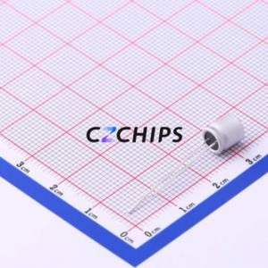 Condensador Sólido SPT1EM151E07OR, Componente de Orificio Pasante (THT), D6.3xL7mm 150uF 20% 25V 2.5mm - Product Image 2