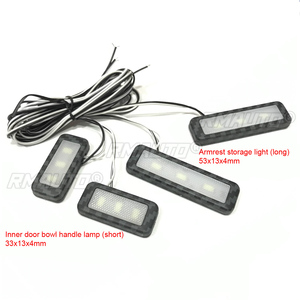 ไฟตกแต่งภายในรถยนต์แบบ LED 4 ชิ้น สำหรับที่จับประตูและที่วางแขน  ไฟสร้างบรรยากาศในรถยนต์  ไฟตกแต่งอเนกประสงค์ - Product Image 4
