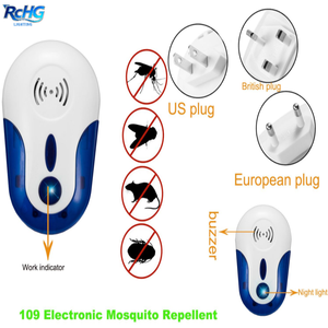 Repelente Electrónico Ultrasónico de Plagas, Repelente de Mosquitos, Roedores y Moscas con Función de Iluminación para Uso en Interiores - Product Image 4