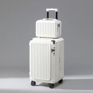 Set Valigie con Apertura Frontale, 2 Pezzi, 20 24 28 Pollici, Grande Capacità Espandibile, per Viaggi d'Affari - Product Image 6