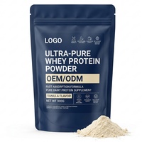 Poudre de Protéine de Lactosérum à Absorption Rapide pour Adultes, Formule Personnalisée Marque Privée, Usine ISO HACCP, Vente en Gros, Protéine Lactée Pure, Probiotique