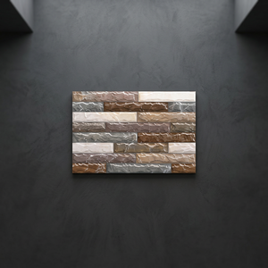 Conception de pierre naturelle 12x18 brillant élévation émaillée numérique 30x45cm céramique 300x450mm carreaux de mur extérieur à bas prix - Product Image 6