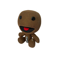 Peluche douce Little Big Planet Sackboy Planet avec rembourrage en coton PP 25CM