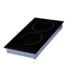 Prix bas double plaque de cuisson 2 feux Offre Spéciale intelligent multi cuiseur vapeur oeuf cuisinière électrique à induction table de cuisson cuisinière à induction J-C51