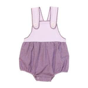 Ropa de Bebé Niña al por Mayor, Rompers de Verano de Seersucker, Mono de una Pieza para Bebés - Product Image 6