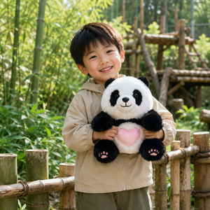 Peluche interactive panda écologique très populaire, jouet en peluche parlant avec son et mouvements de tête, cadeau d'anniversaire pour garçons et filles - Product Image 5