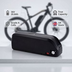 Batería Hailong para Bicicleta Eléctrica de 36V 20.8Ah con Celdas 10s4p de 5200mAh, BMS de 25A y Conector Big Warhead de 3A para Bicicleta de Montaña con Neumáticos Anchos (Stock en el Reino Unido) - Product Image 1
