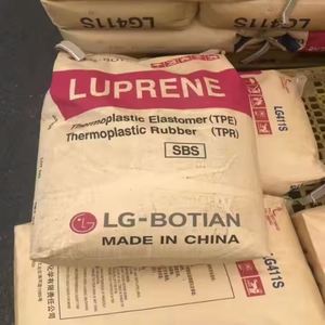 China Supplier Best Selling <b>SBS</b> Rubber Material White Thermoplastic Elastomer LG <b>SBS</b> Granules <b>SBS</b> Rubber - Product Image 2