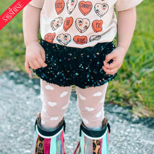 <strong>Hot</strong> Sale New Fashion High Quality Toddler Kid's Sparkle <strong>Sequin</strong> Bloomies High Waist Kids <strong>Shorts</strong> - Product Image 3