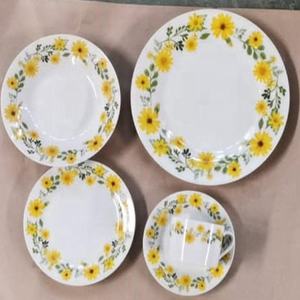 Juego de Vajilla de 20 Piezas con Diseño de Arte Etíope y Eritreo, Juego de Vajilla con Flores de <span class=keywords><strong>Abeba</strong></span>, Gran Oferta 2022 - Product Image 4