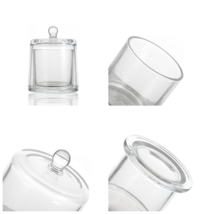 Contenitori per Candele Trasparenti Riciclabili all'Ingrosso, 120ml 210ml 390ml 730ml, Vasetti a Campana per Arredamento Casa - Product Image 3