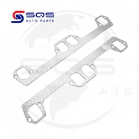 SQS High-Quality Exhaust Tail Pipe Downpipe Kit for Manifold Stainless Steel Header Dodg-e Ram/ Durango/ Dakota 5.2l/ 5.9l V8