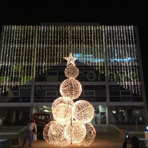 Lumière Led géante éclairée en PVC, 30 pieds, 40 pieds, 50 pieds, 60 pieds, grosse, 3D, artificiel, <span class=keywords><strong>pour</strong></span> <span class=keywords><strong>noël</strong></span>, motif d'arbre - Product Image 5