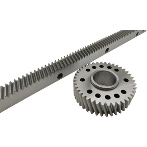 맞춤형 브랜드 M4 40x40x1000 스틸 헬리컬 기어 랙 및 피니언 - Product Image 5