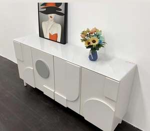 Aparador de Lujo Ligero, Mueble de Almacenamiento Moderno para Interiores, Muebles para Sala de Estar - Product Image 4