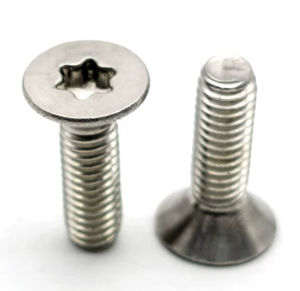 LeGood M1.6 Zinc Plated Carbon Steel Star Drive <b>Flat</b> Head <b>Screws</b> Torx Countersunk Head Machine <b>Screws</b>, 4mm length - Product Image 5
